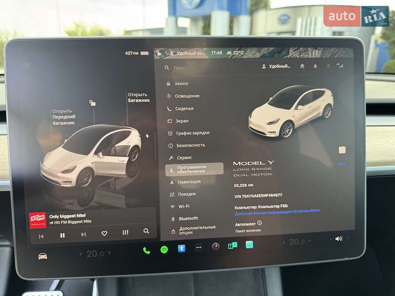 Позашляховик / Кросовер Tesla Model Y 2022 в Жмеринці