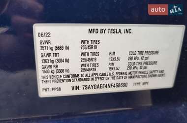 Позашляховик / Кросовер Tesla Model Y 2022 в Івано-Франківську