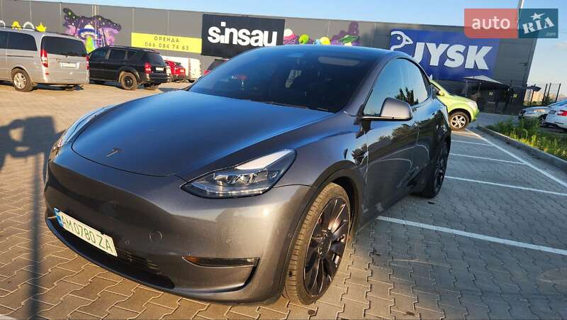 Внедорожник / Кроссовер Tesla Model Y 2021 в Погребах
