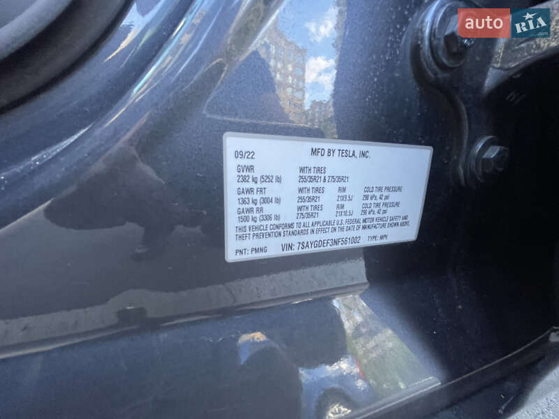 Внедорожник / Кроссовер Tesla Model Y 2022 в Софиевской Борщаговке