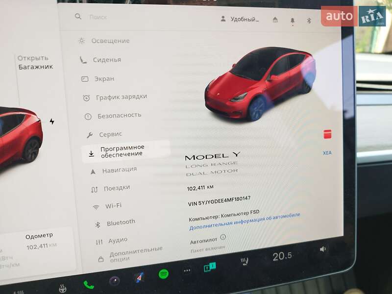 Внедорожник / Кроссовер Tesla Model Y 2021 в Тернополе