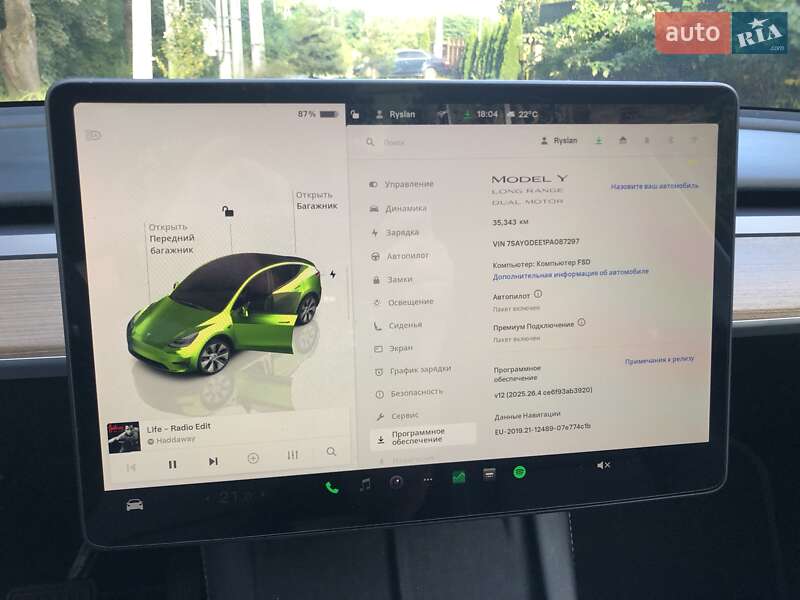 Внедорожник / Кроссовер Tesla Model Y 2023 в Львове фото 12 Внедорожник / Кроссовер Tesla Model Y 2023 в Львове