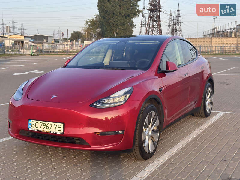 Внедорожник / Кроссовер Tesla Model Y 2021 в Львове