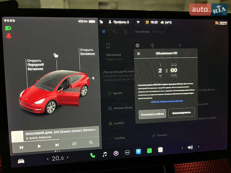 Внедорожник / Кроссовер Tesla Model Y 2021 в Львове