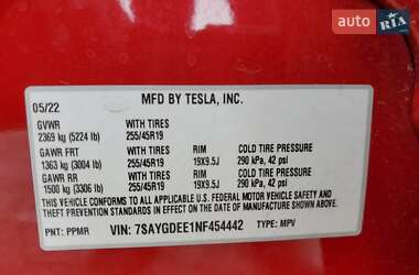 Внедорожник / Кроссовер Tesla Model Y 2022 в 