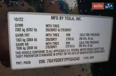 Позашляховик / Кросовер Tesla Model Y 2022 в 