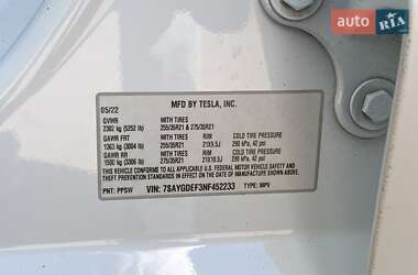 Внедорожник / Кроссовер Tesla Model Y 2022 в 