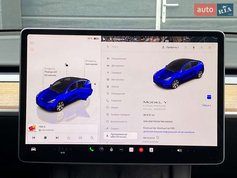 Внедорожник / Кроссовер Tesla Model Y 2022 в Киеве