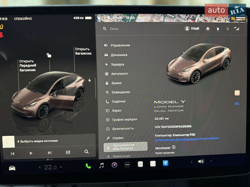 Позашляховик / Кросовер Tesla Model Y 2022 в Харкові