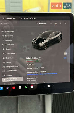Позашляховик / Кросовер Tesla Model Y 2021 в 