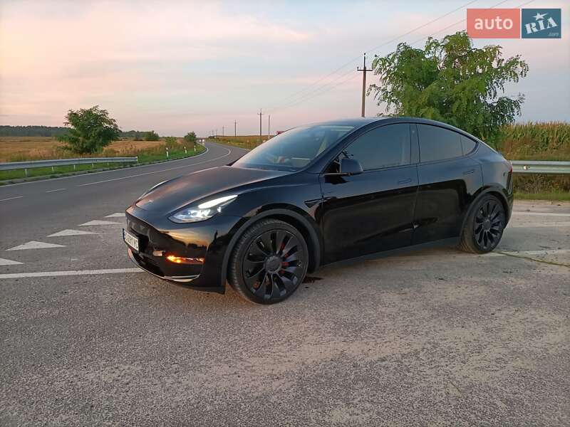 Внедорожник / Кроссовер Tesla Model Y 2022 в Львове