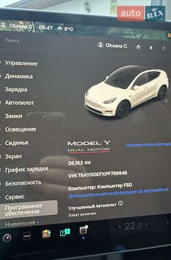 Внедорожник / Кроссовер Tesla Model Y 2023 в Львове