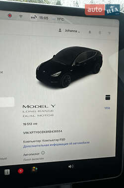 Внедорожник / Кроссовер Tesla Model Y 2024 в 