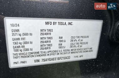 Позашляховик / Кросовер Tesla Model Y 2025 в 