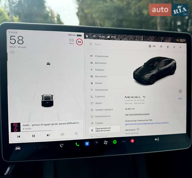 Позашляховик / Кросовер Tesla Model Y 2024 в Дніпрі