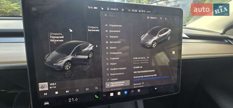 Внедорожник / Кроссовер Tesla Model Y 2022 в Запорожье фото 16 Внедорожник / Кроссовер Tesla Model Y 2022 в Запорожье