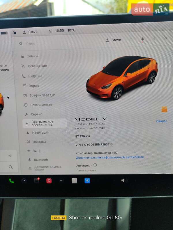 Внедорожник / Кроссовер Tesla Model Y 2021 в Львове фото 19 Внедорожник / Кроссовер Tesla Model Y 2021 в Львове