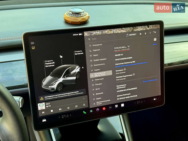 Позашляховик / Кросовер Tesla Model Y 2020 в Ужгороді