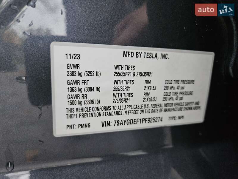 Позашляховик / Кросовер Tesla Model Y 2023 в Тернополі