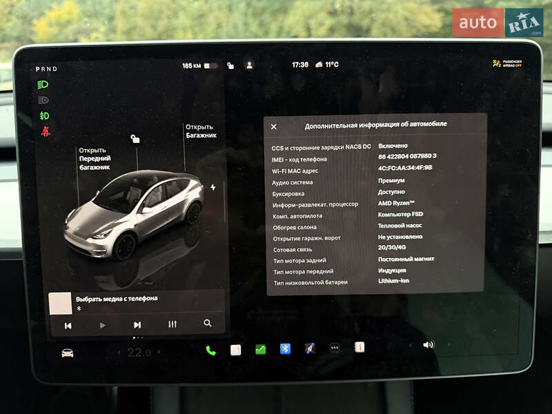 Позашляховик / Кросовер Tesla Model Y 2022 в Городку фото 19 Позашляховик / Кросовер Tesla Model Y 2022 в Городку
