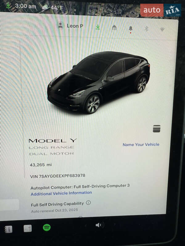 Внедорожник / Кроссовер Tesla Model Y 2023 в Киеве фото 10 Внедорожник / Кроссовер Tesla Model Y 2023 в Киеве