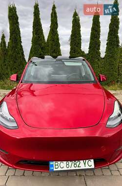 Позашляховик / Кросовер Tesla Model Y 2021 в Львові фото 2 Позашляховик / Кросовер Tesla Model Y 2021 в Львові