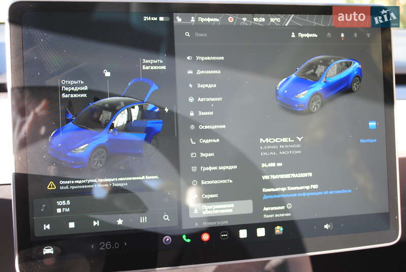 Внедорожник / Кроссовер Tesla Model Y 2024 в Луцке