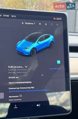 Внедорожник / Кроссовер Tesla Model Y 2021 в 