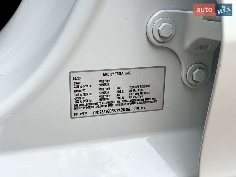 Внедорожник / Кроссовер Tesla Model Y 2023 в Киеве фото 24 Внедорожник / Кроссовер Tesla Model Y 2023 в Киеве