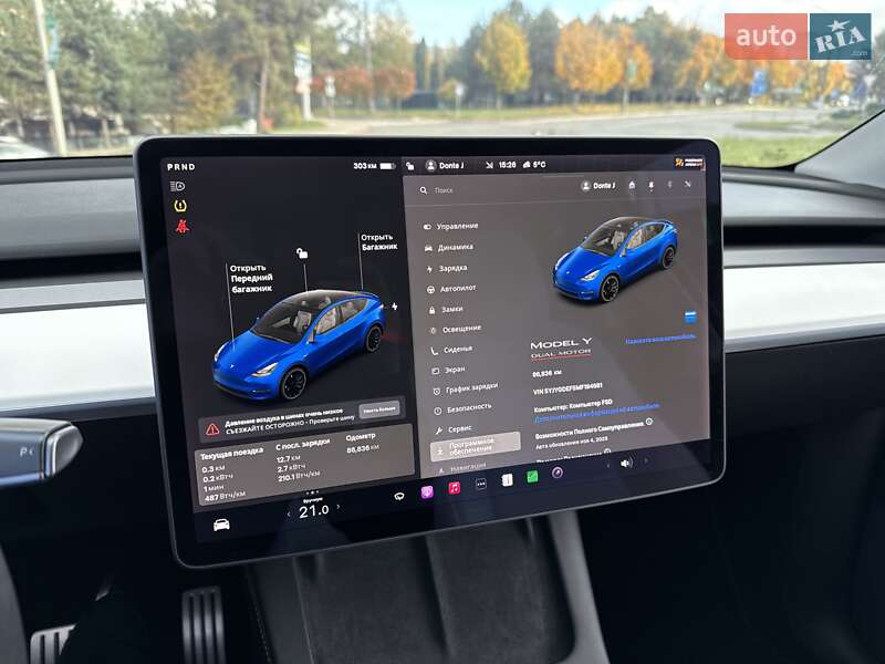 Позашляховик / Кросовер Tesla Model Y 2021 в Львові фото 52 Позашляховик / Кросовер Tesla Model Y 2021 в Львові