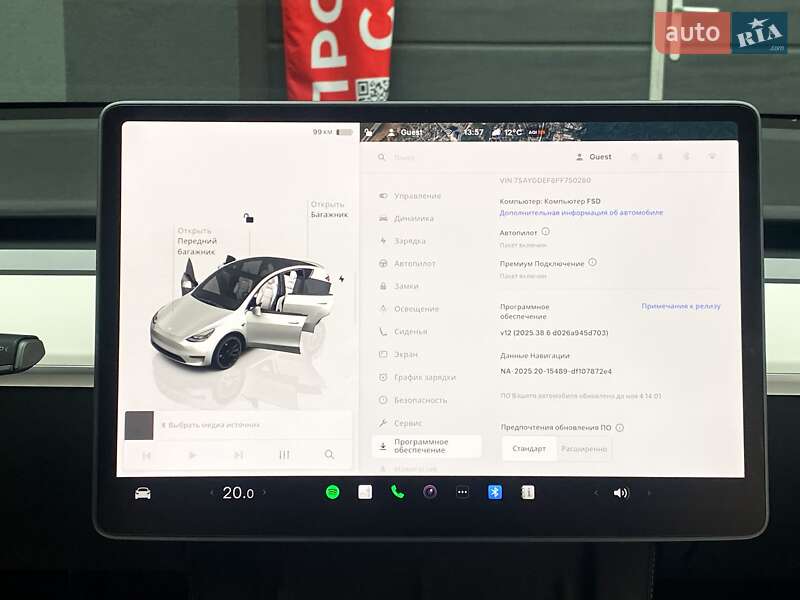 Позашляховик / Кросовер Tesla Model Y 2023 в Києві фото 22 Позашляховик / Кросовер Tesla Model Y 2023 в Києві