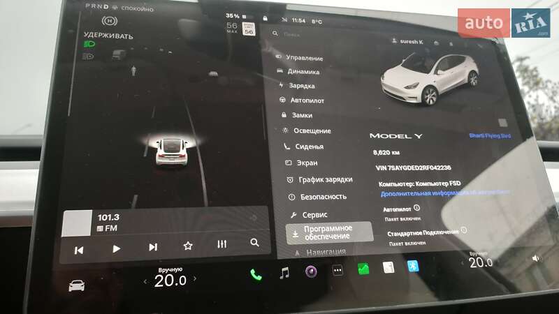 Внедорожник / Кроссовер Tesla Model Y 2024 в Киеве