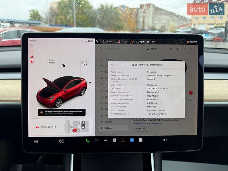 Позашляховик / Кросовер Tesla Model Y 2020 в Луцьку