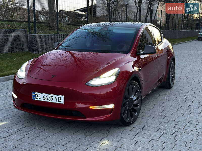 Позашляховик / Кросовер Tesla Model Y 2021 в Львові фото 3 Позашляховик / Кросовер Tesla Model Y 2021 в Львові