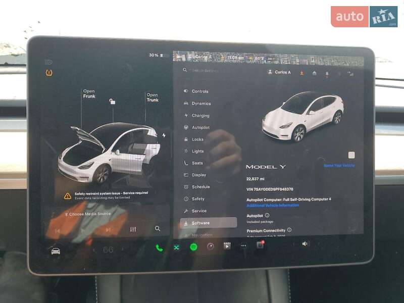 Позашляховик / Кросовер Tesla Model Y 2023 в Івано-Франківську фото 9 Позашляховик / Кросовер Tesla Model Y 2023 в Івано-Франківську