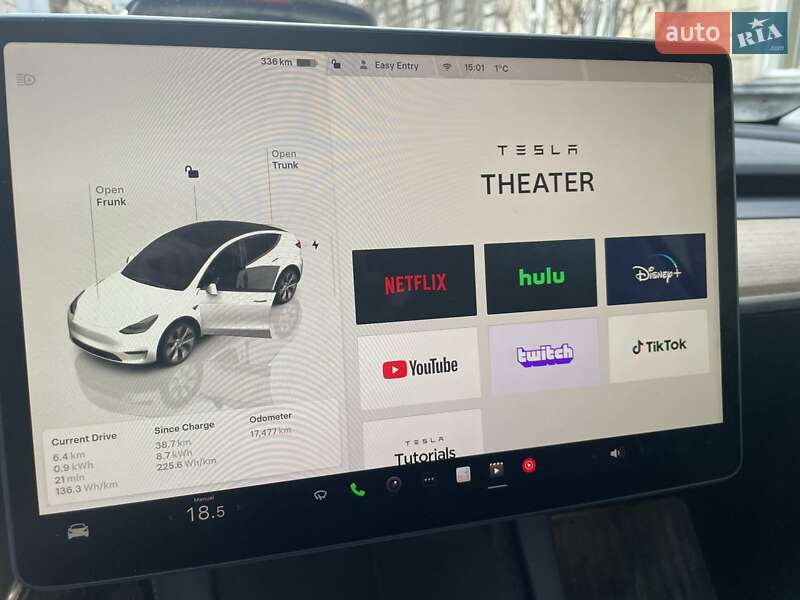Внедорожник / Кроссовер Tesla Model Y 2022 в Львове фото 17 Внедорожник / Кроссовер Tesla Model Y 2022 в Львове