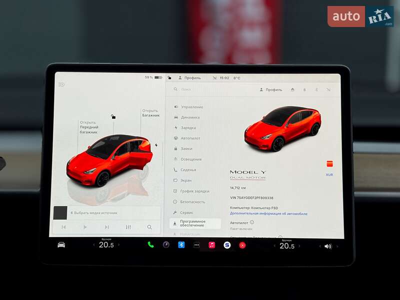 Внедорожник / Кроссовер Tesla Model Y 2023 в Киеве фото 21 Внедорожник / Кроссовер Tesla Model Y 2023 в Киеве