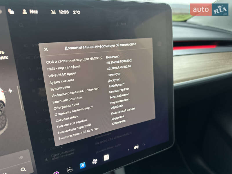 Внедорожник / Кроссовер Tesla Model Y 2022 в Тернополе