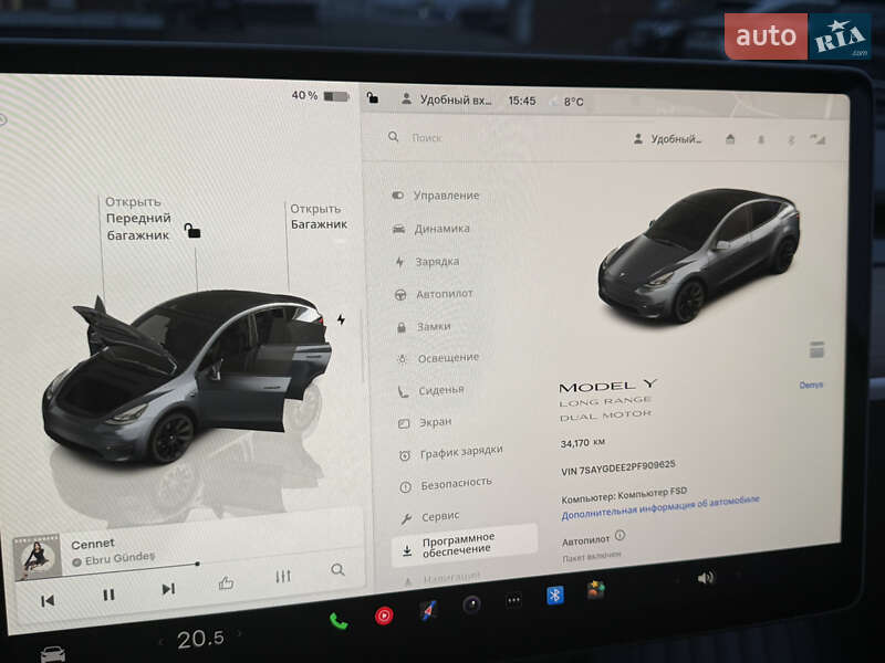 Позашляховик / Кросовер Tesla Model Y 2023 в Києві