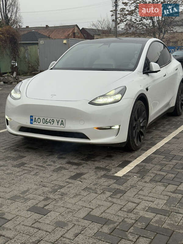 Внедорожник / Кроссовер Tesla Model Y 2021 в Ужгороде