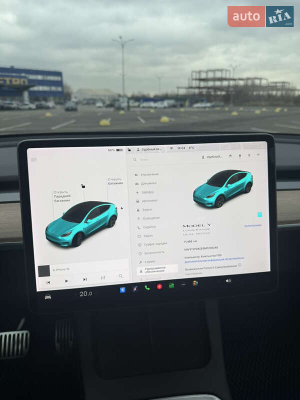 Внедорожник / Кроссовер Tesla Model Y 2021 в Киеве