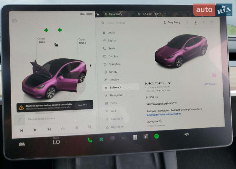 Внедорожник / Кроссовер Tesla Model Y 2022 в Хмельницком фото 13 Внедорожник / Кроссовер Tesla Model Y 2022 в Хмельницком