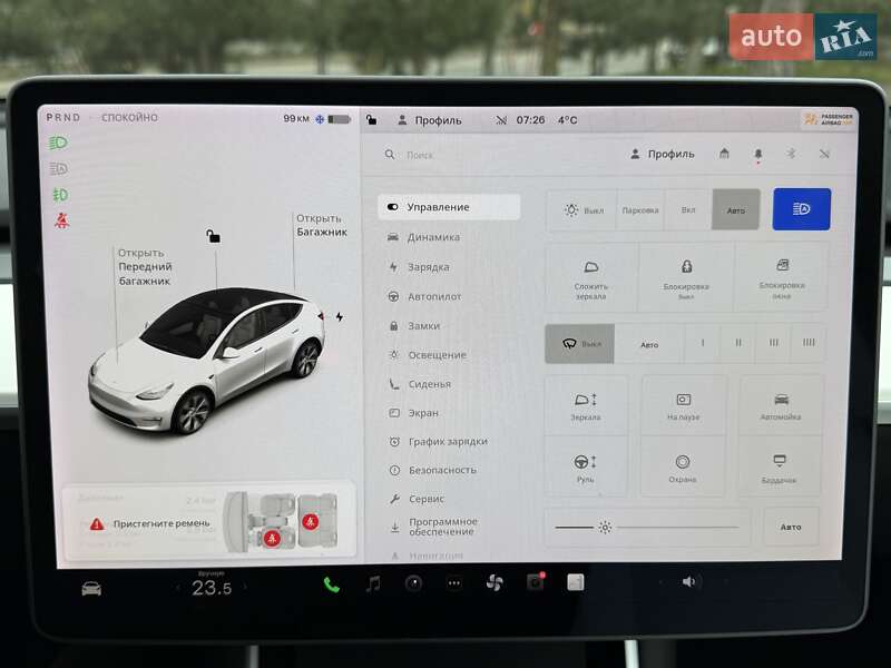 Внедорожник / Кроссовер Tesla Model Y 2020 в Одессе