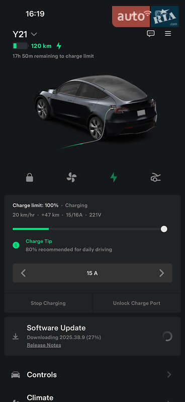 Внедорожник / Кроссовер Tesla Model Y 2021 в Золочеве