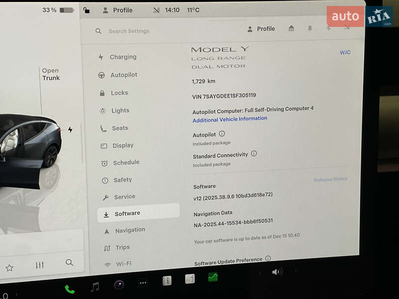 Внедорожник / Кроссовер Tesla Model Y 2025 в Львове