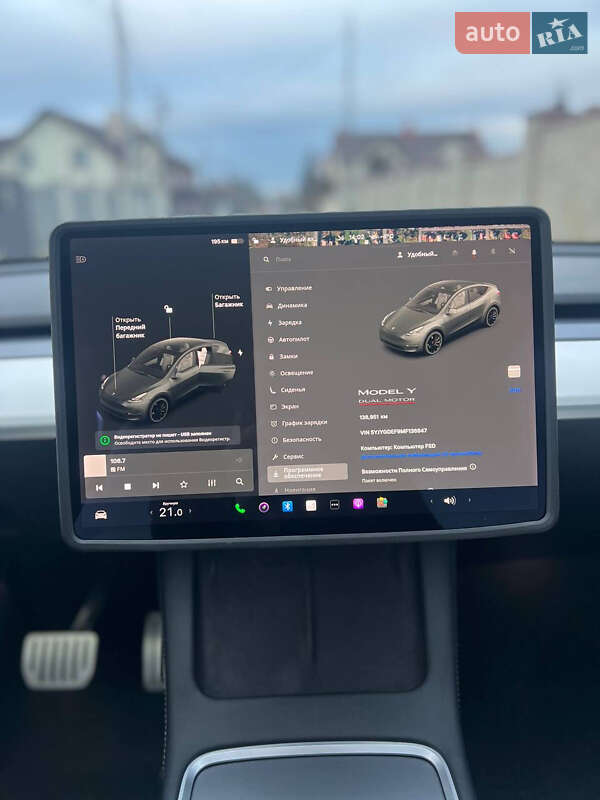 Внедорожник / Кроссовер Tesla Model Y 2021 в Львове