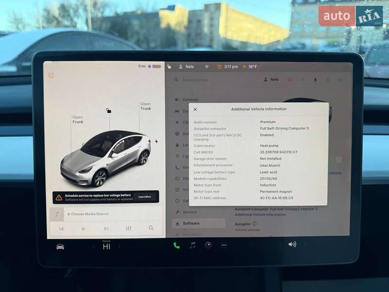 Позашляховик / Кросовер Tesla Model Y 2021 в Луцьку фото 19 Позашляховик / Кросовер Tesla Model Y 2021 в Луцьку
