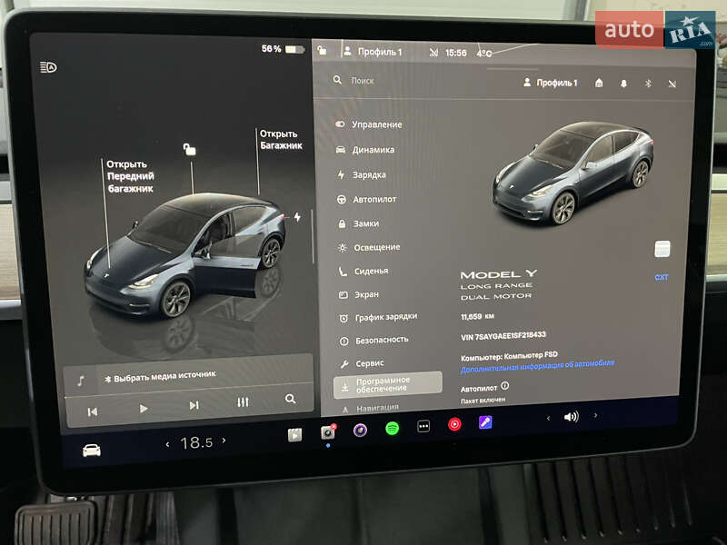 Внедорожник / Кроссовер Tesla Model Y 2024 в Львове