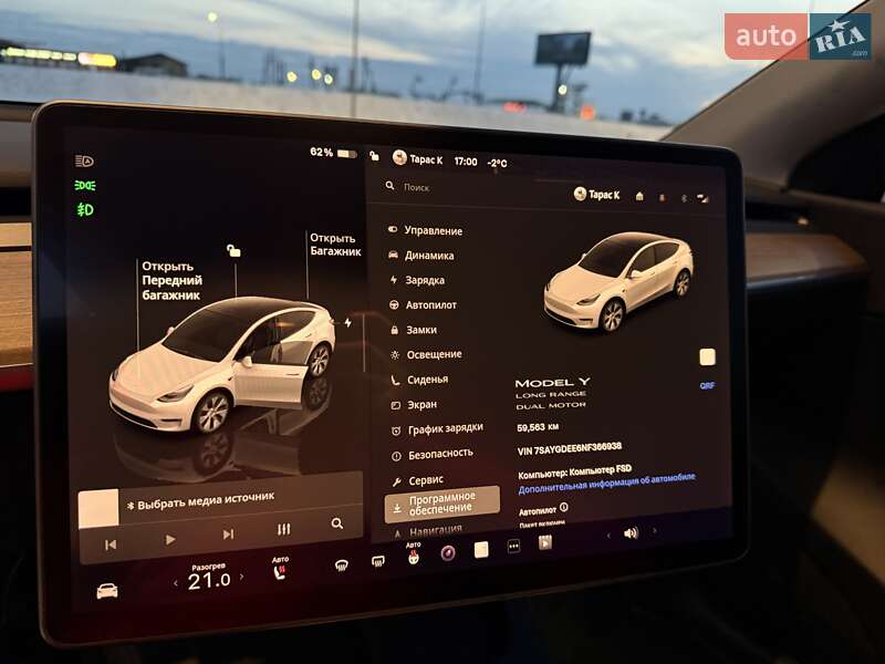 Внедорожник / Кроссовер Tesla Model Y 2022 в Львове