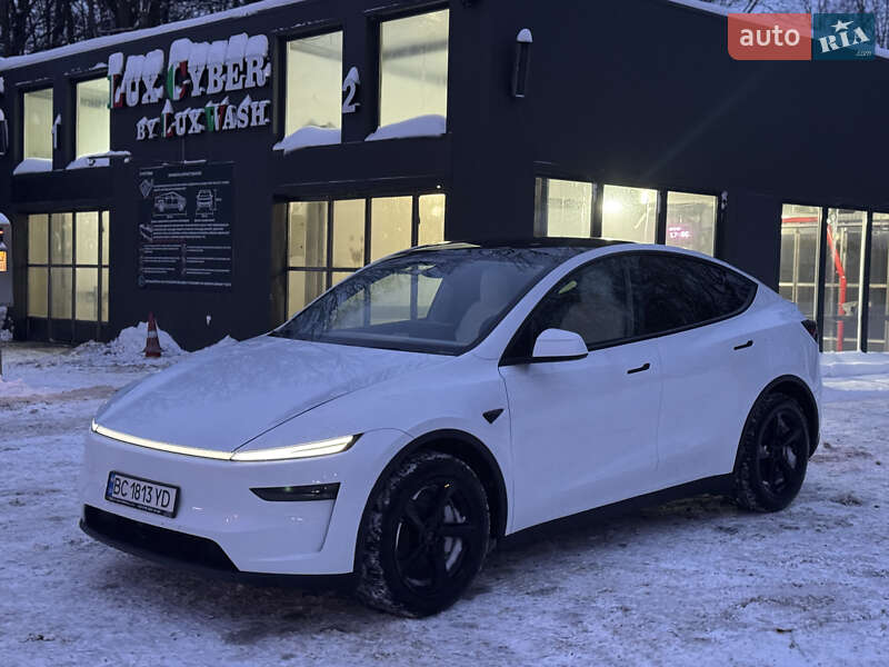 2025 Tesla Model Y, VIN 7SAYGDEE3TA391421:plate — zdjęcie 1 (autoria)
